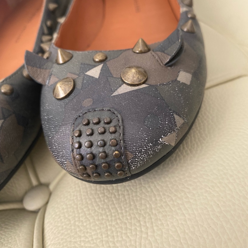 MARC by Marc Jacobs Studded Mouse Ballerina Flat, Camouflage - Picture 8 of 8